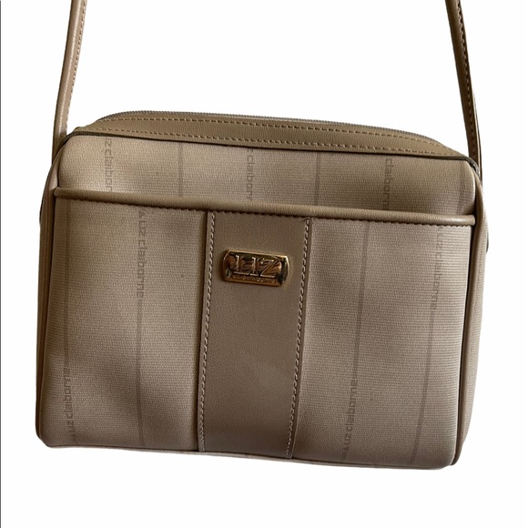 Liz Claiborne Vintage Monogram Crossbody Purse 90s - Picture 8 of 15